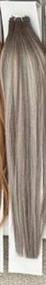 Hand-Tied Weft - #60A Silver Blonde - 26"