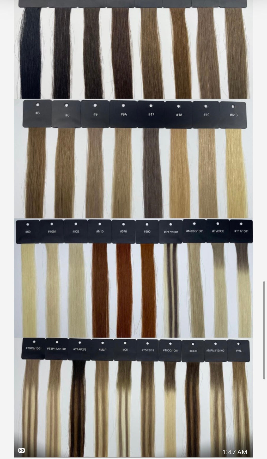 Virgin Hair Nano Tip Extensions (100g)