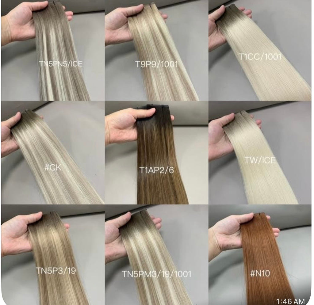 Virgin Hair K-Tip Extensions (100g)