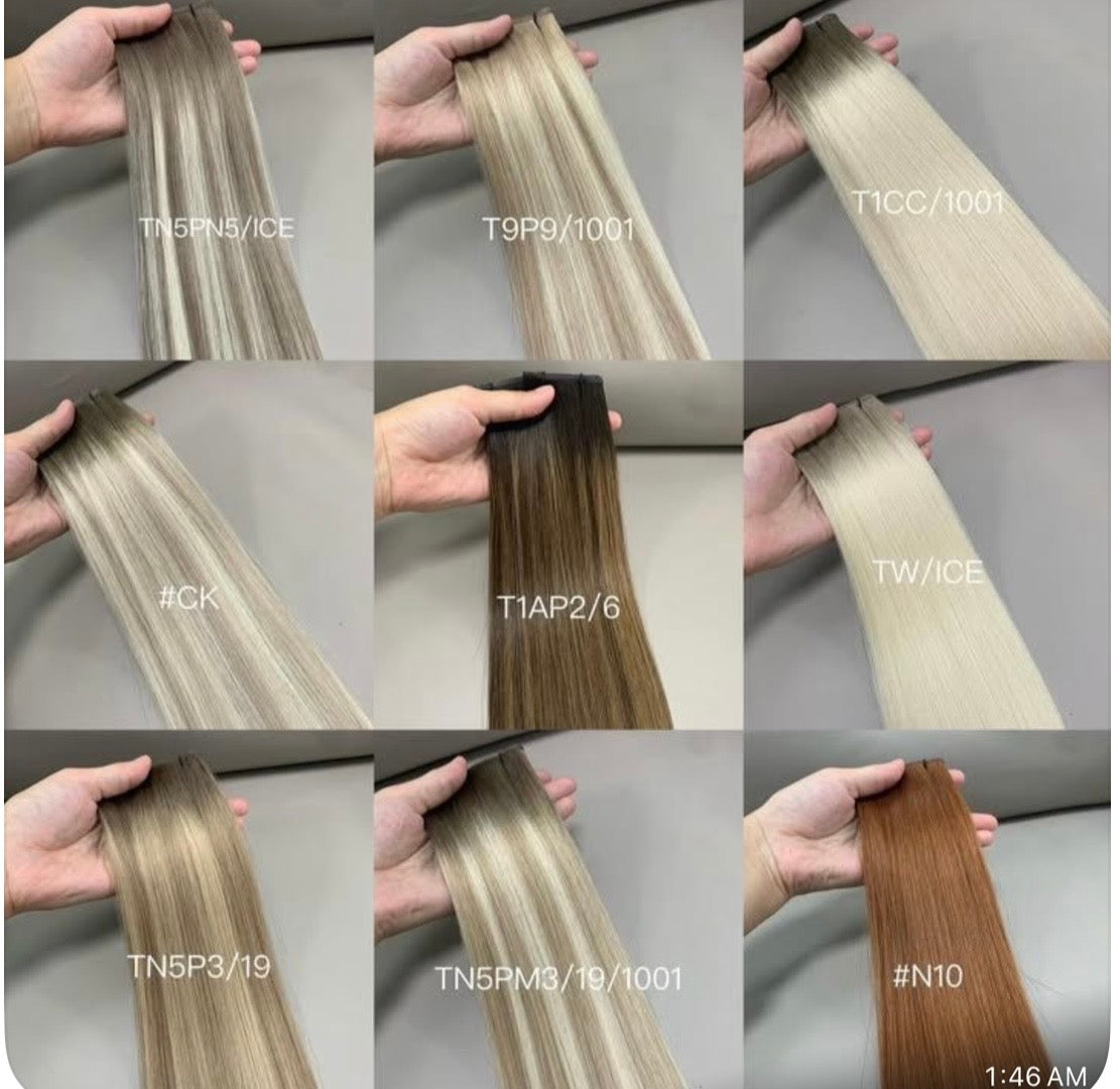 Virgin Hair K-Tip Extensions (100g)