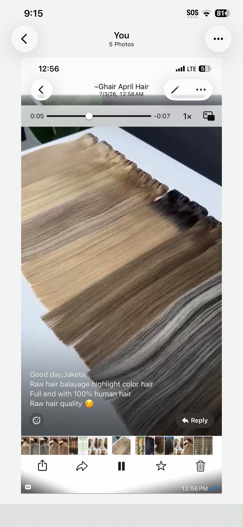 Raw Cambodian Bulk Hair