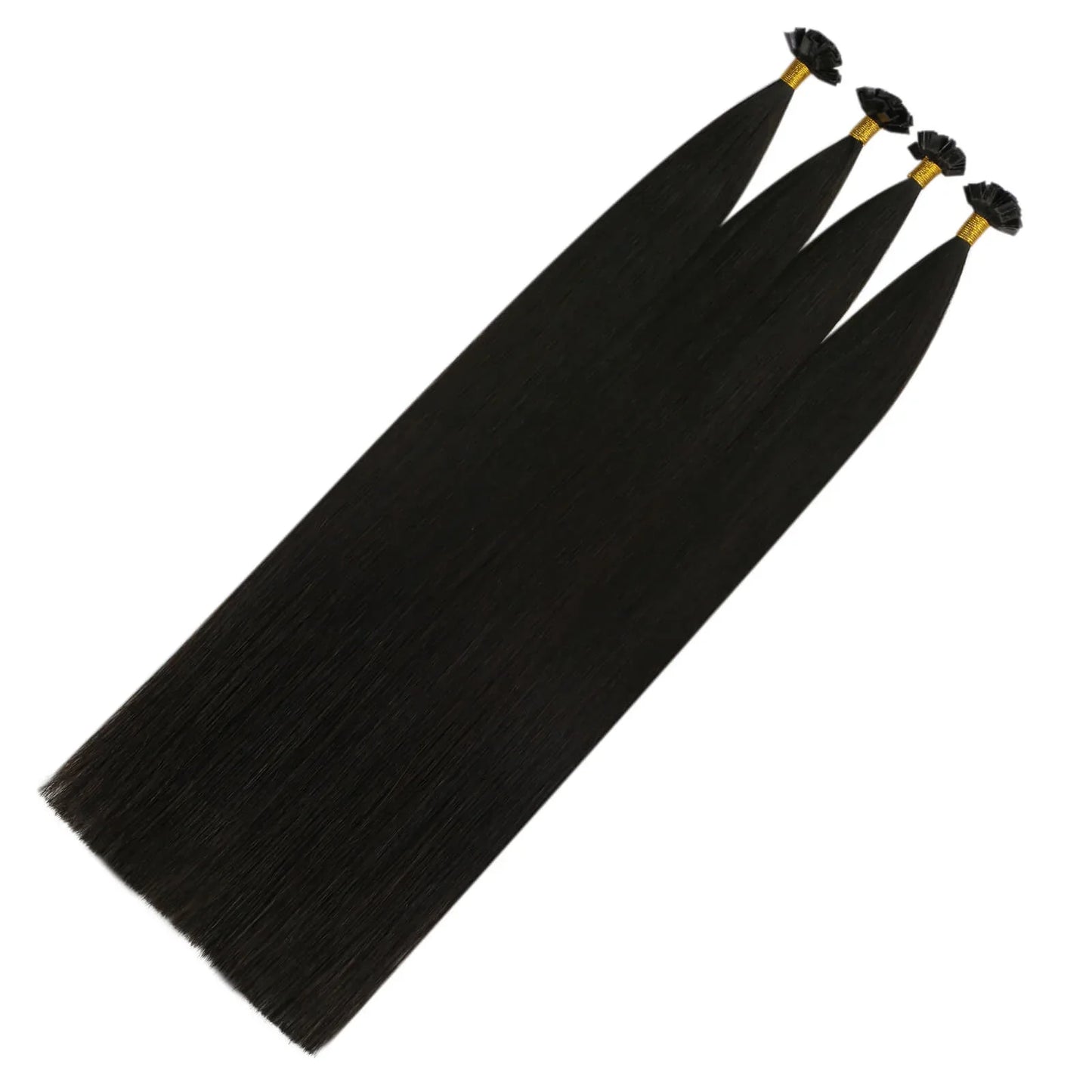 Heavenly Tresses’s Virgin Ktip Human Hair Extension Invisible 25g&50g 16-24inch 1g/s Seamless Real Brazilian Human Hair Straight Natural